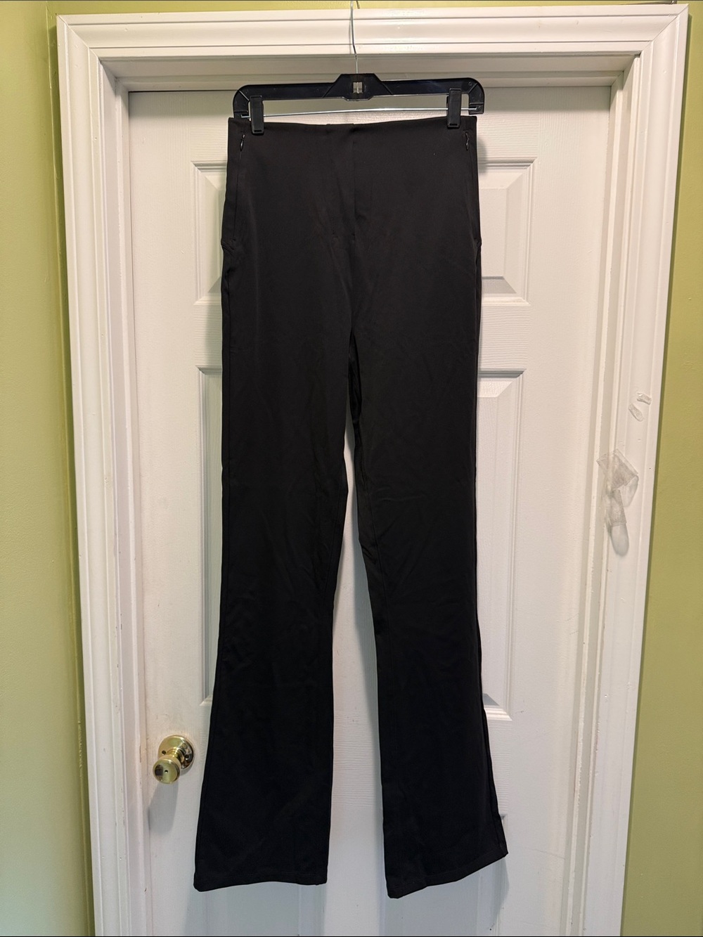 American Tall NWT Black Pull On Bootcut Pants 8 Tall 36” Inseam Stretch